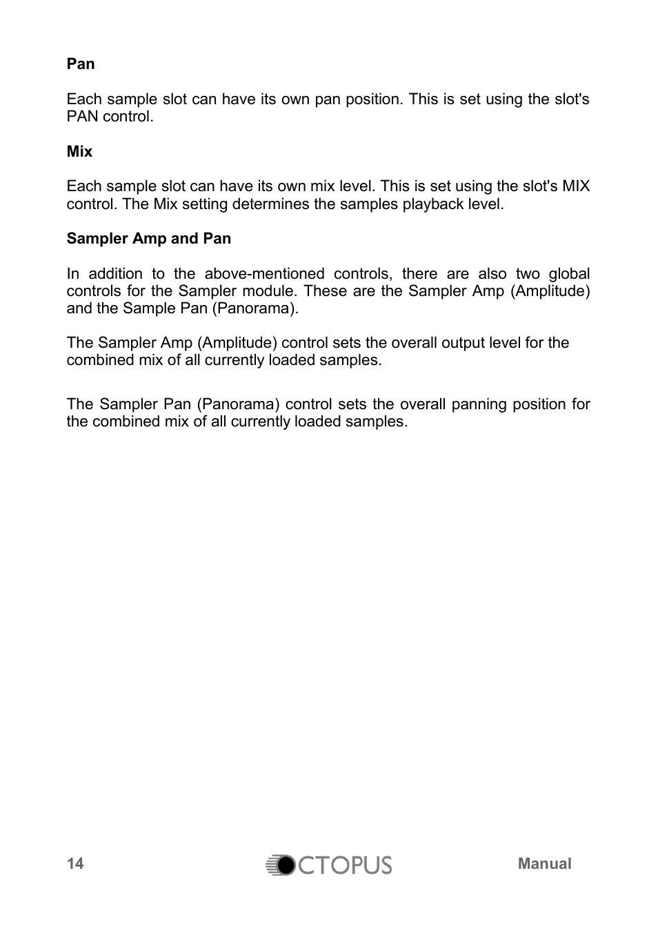 LinPlug Octopus User Manual | Page 16 / 62