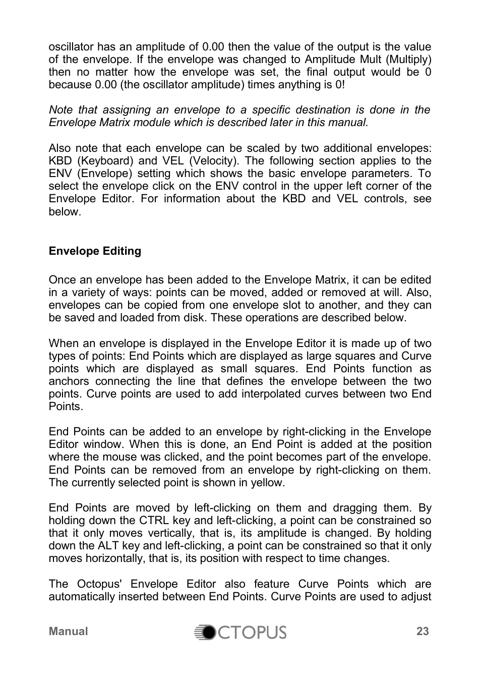 LinPlug Octopus User Manual | Page 25 / 62