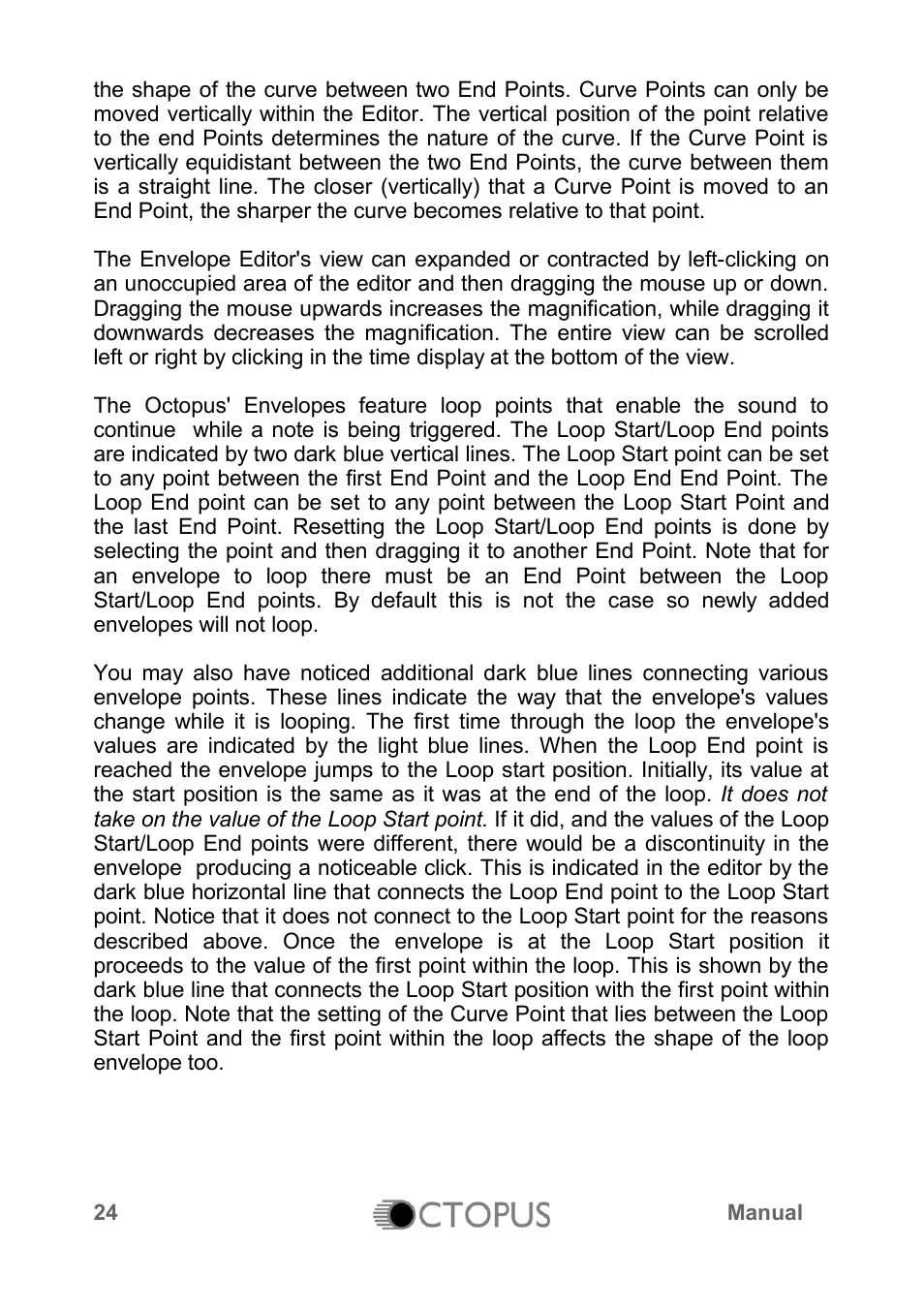 LinPlug Octopus User Manual | Page 26 / 62