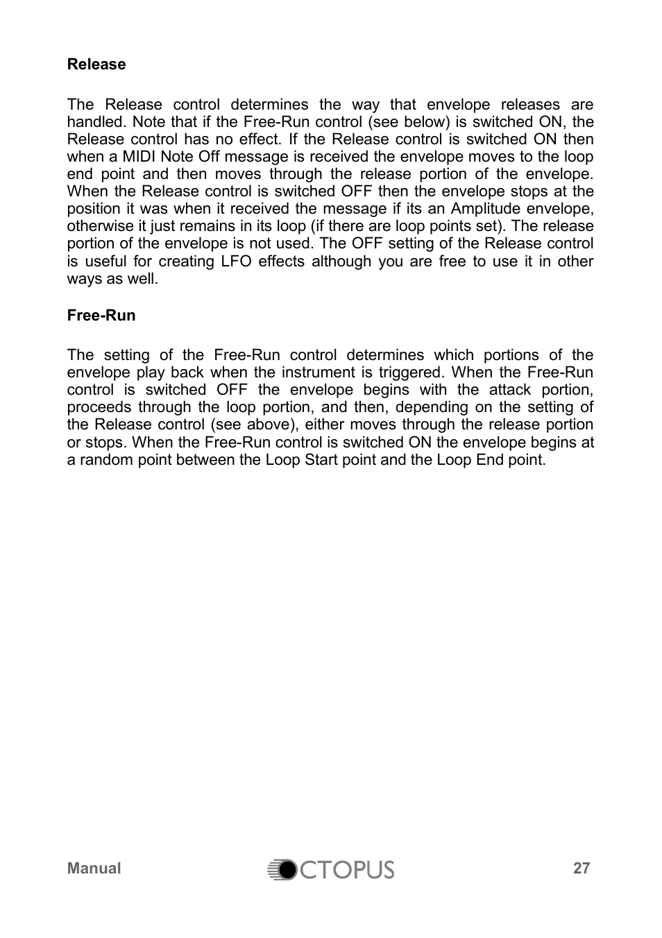 LinPlug Octopus User Manual | Page 29 / 62