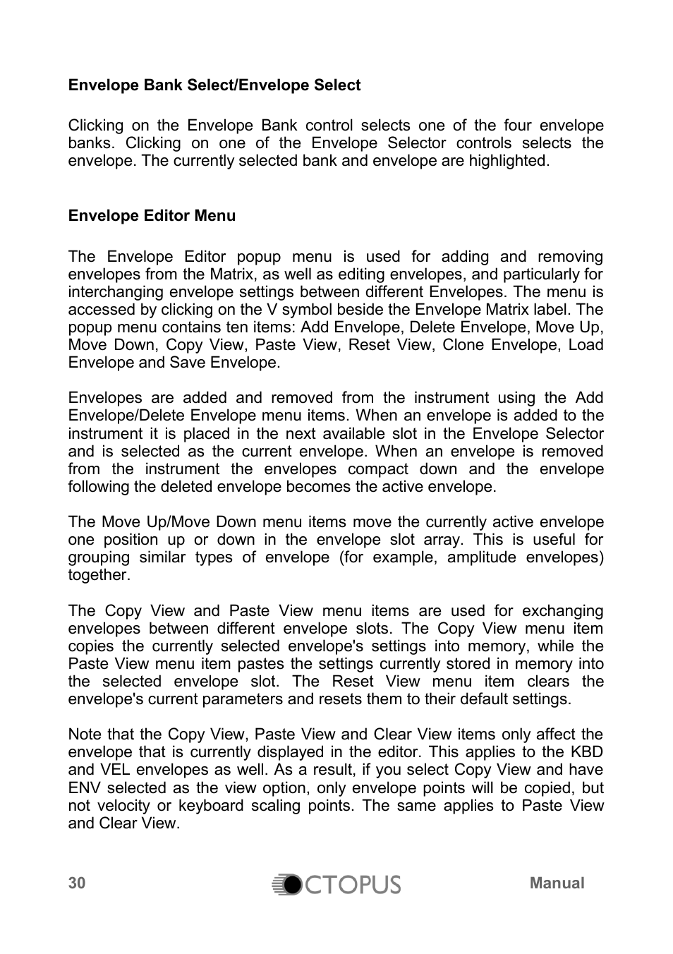 LinPlug Octopus User Manual | Page 32 / 62