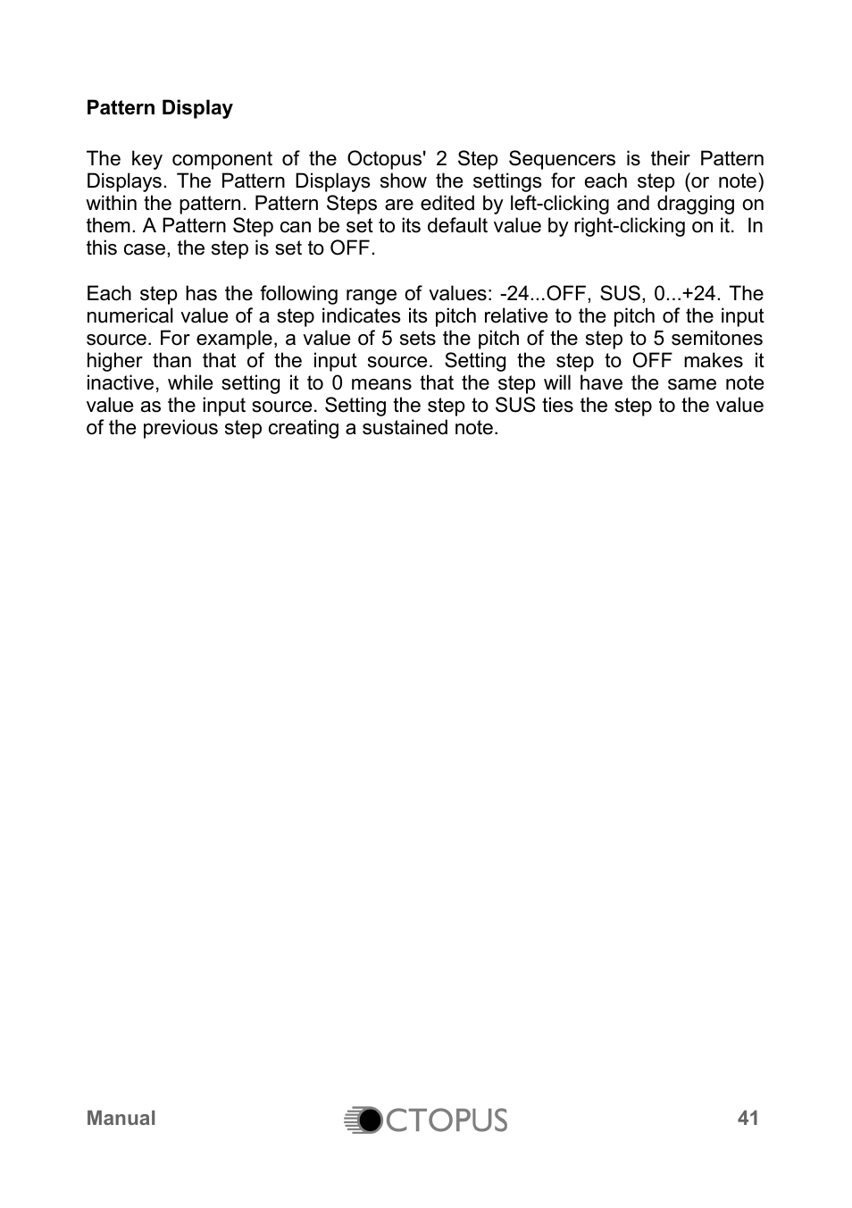 LinPlug Octopus User Manual | Page 43 / 62