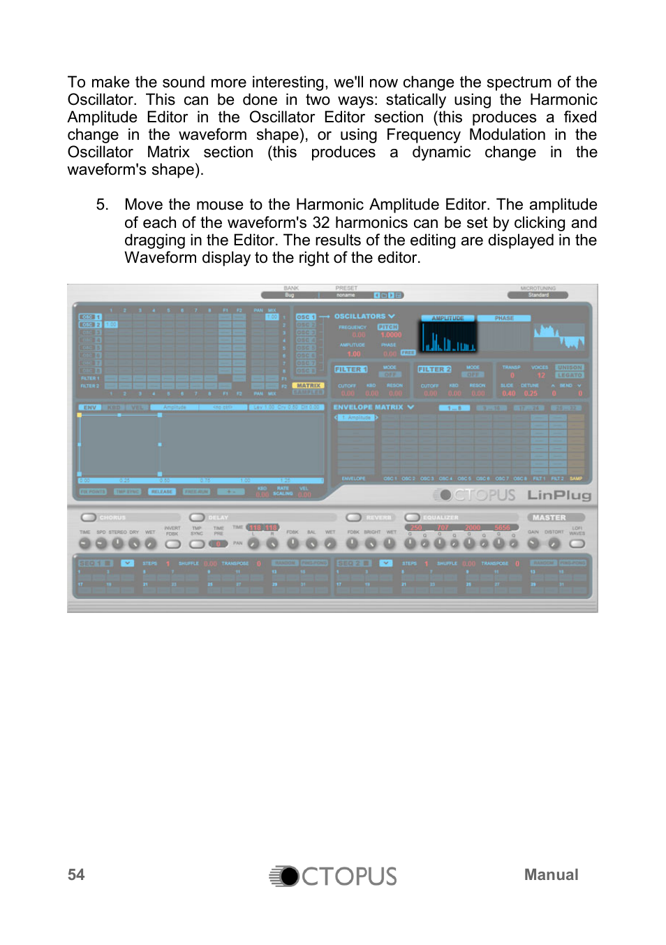 LinPlug Octopus User Manual | Page 56 / 62
