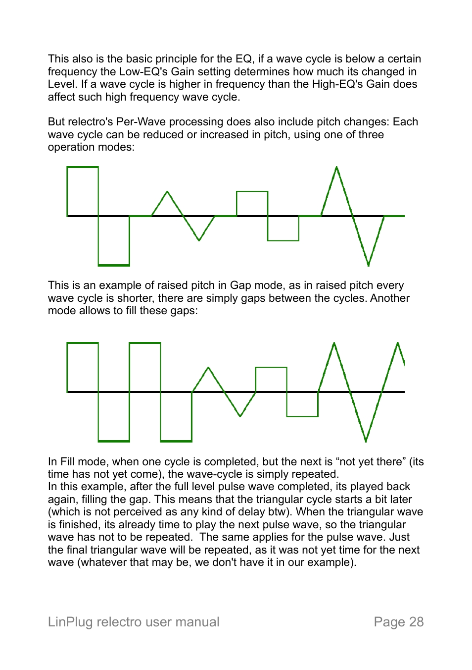 Linplug relectro user manual page 28 | LinPlug relectro User Manual | Page 28 / 32