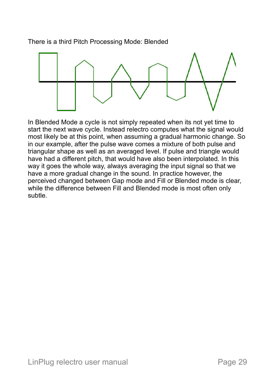 LinPlug relectro User Manual | Page 29 / 32