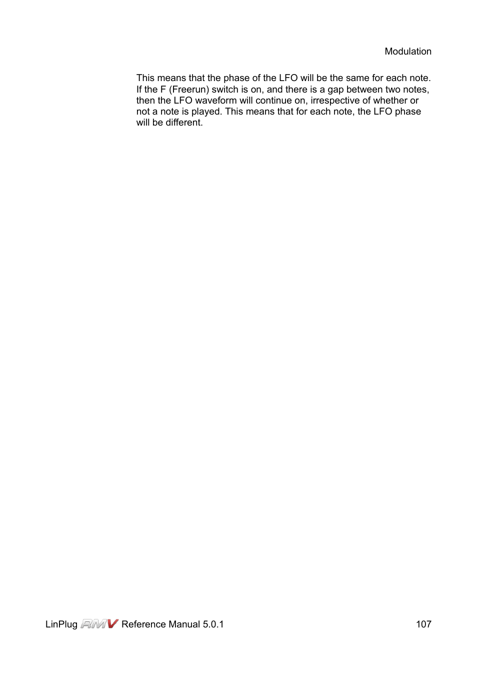 LinPlug RMV User Manual | Page 107 / 154