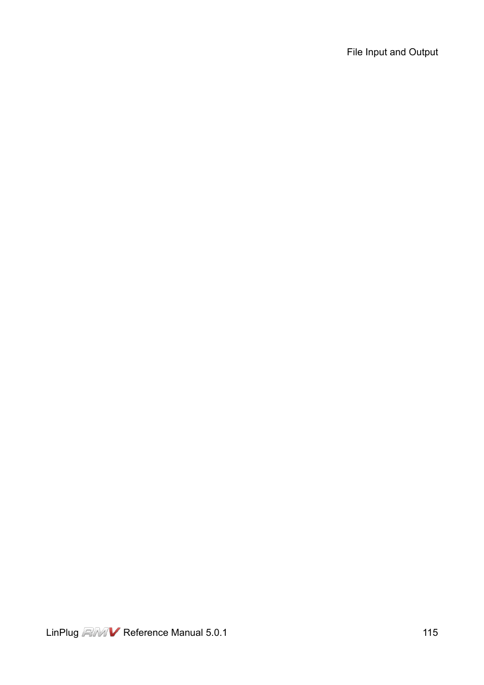 LinPlug RMV User Manual | Page 115 / 154