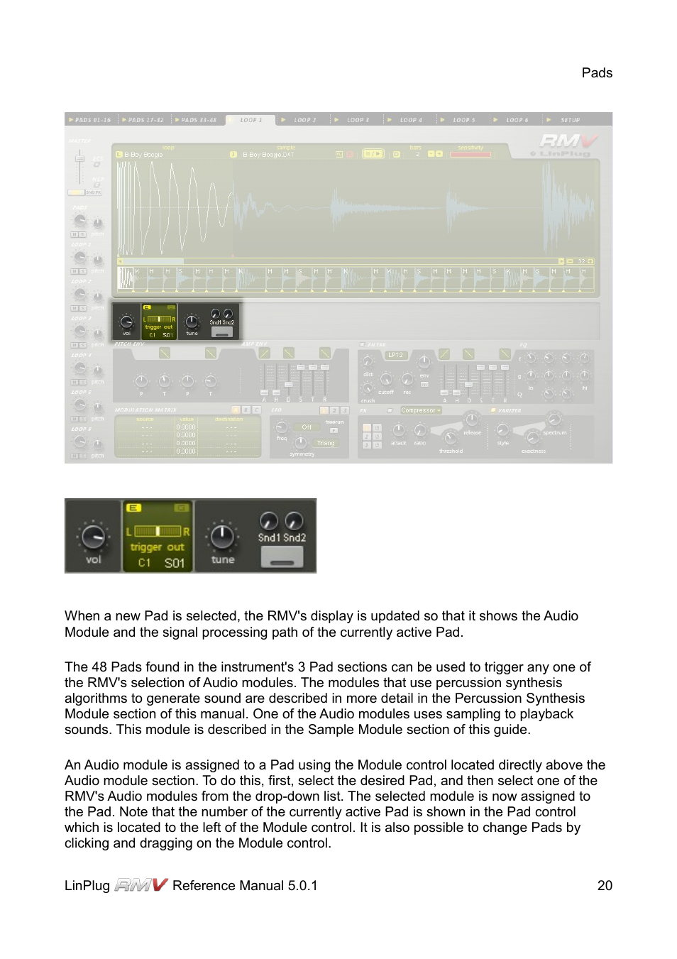 LinPlug RMV User Manual | Page 20 / 154