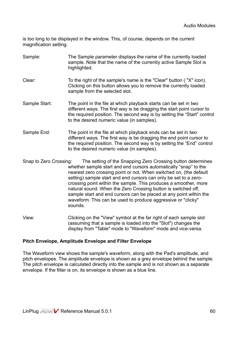 LinPlug RMV User Manual | Page 60 / 154