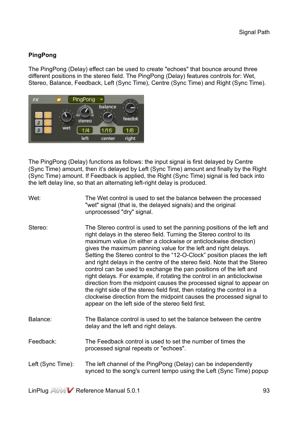 Pingpong | LinPlug RMV User Manual | Page 93 / 154