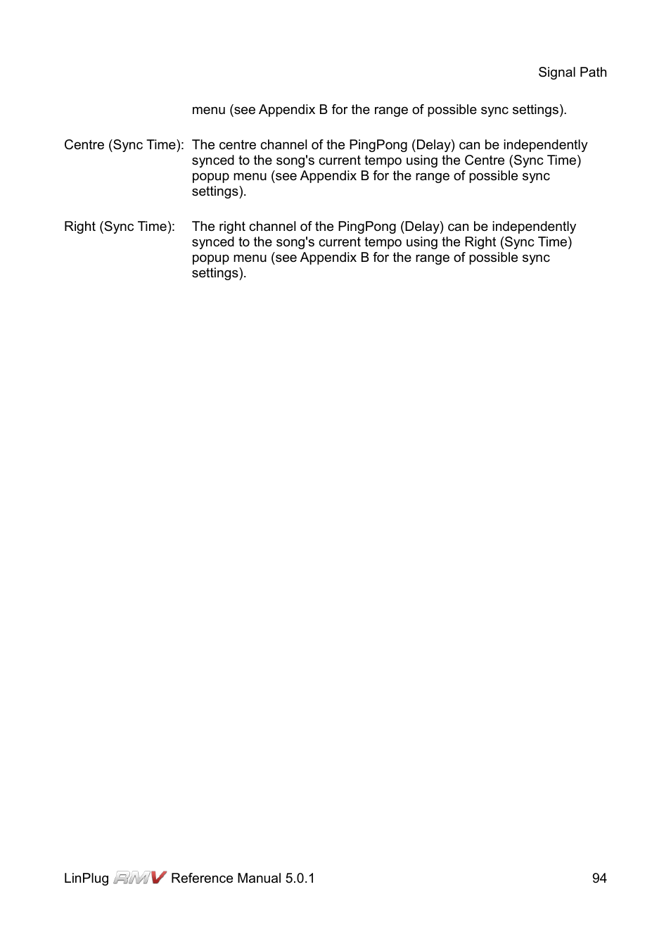 LinPlug RMV User Manual | Page 94 / 154