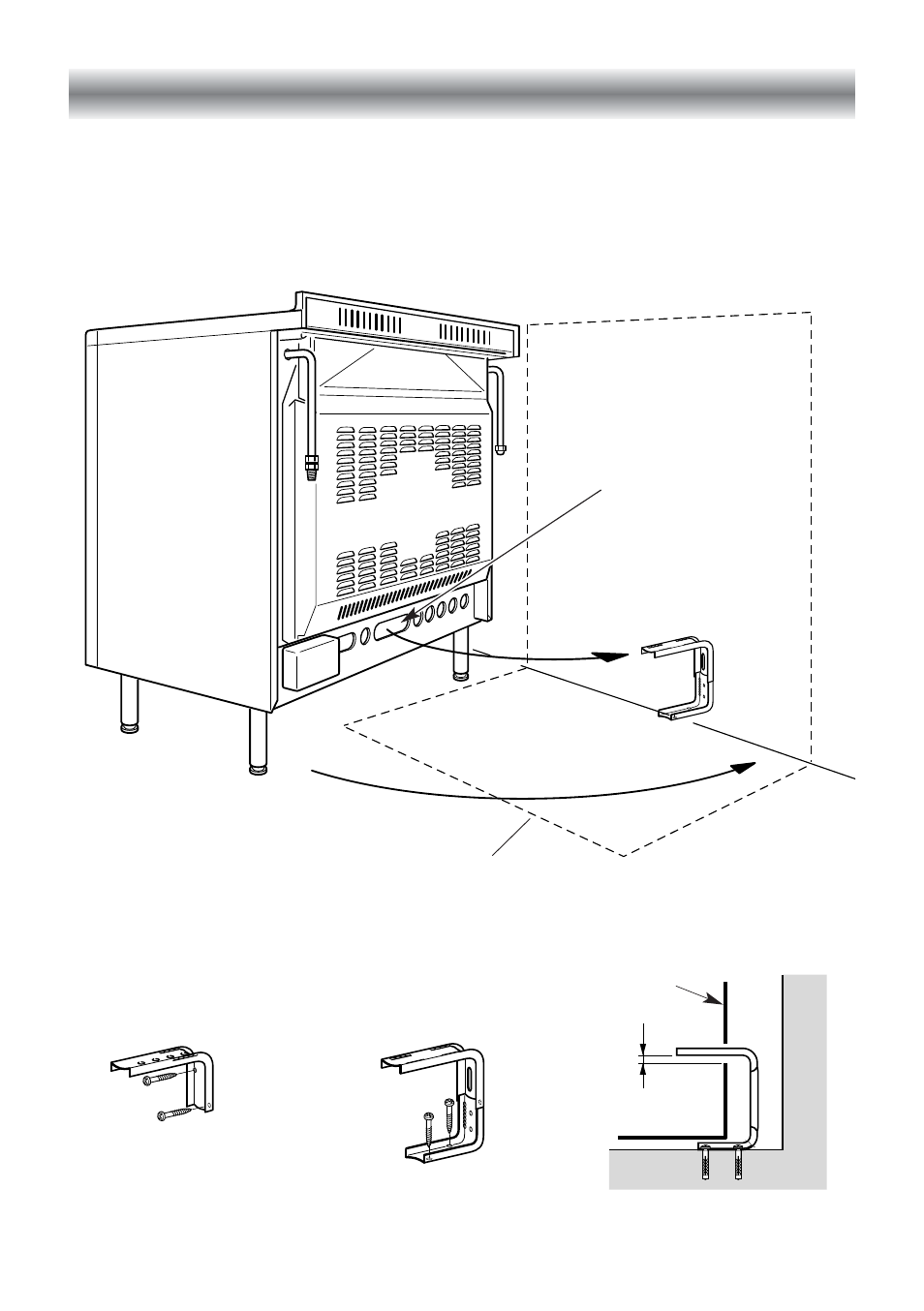 Stability bracket | CDA RC 9000 User Manual | Page 32 / 44
