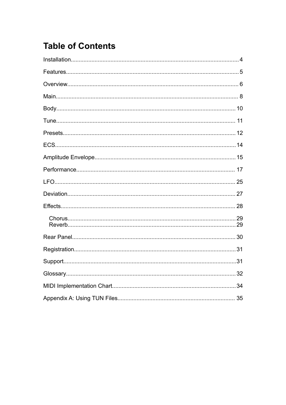 LinPlug SaxLab User Manual | Page 3 / 36