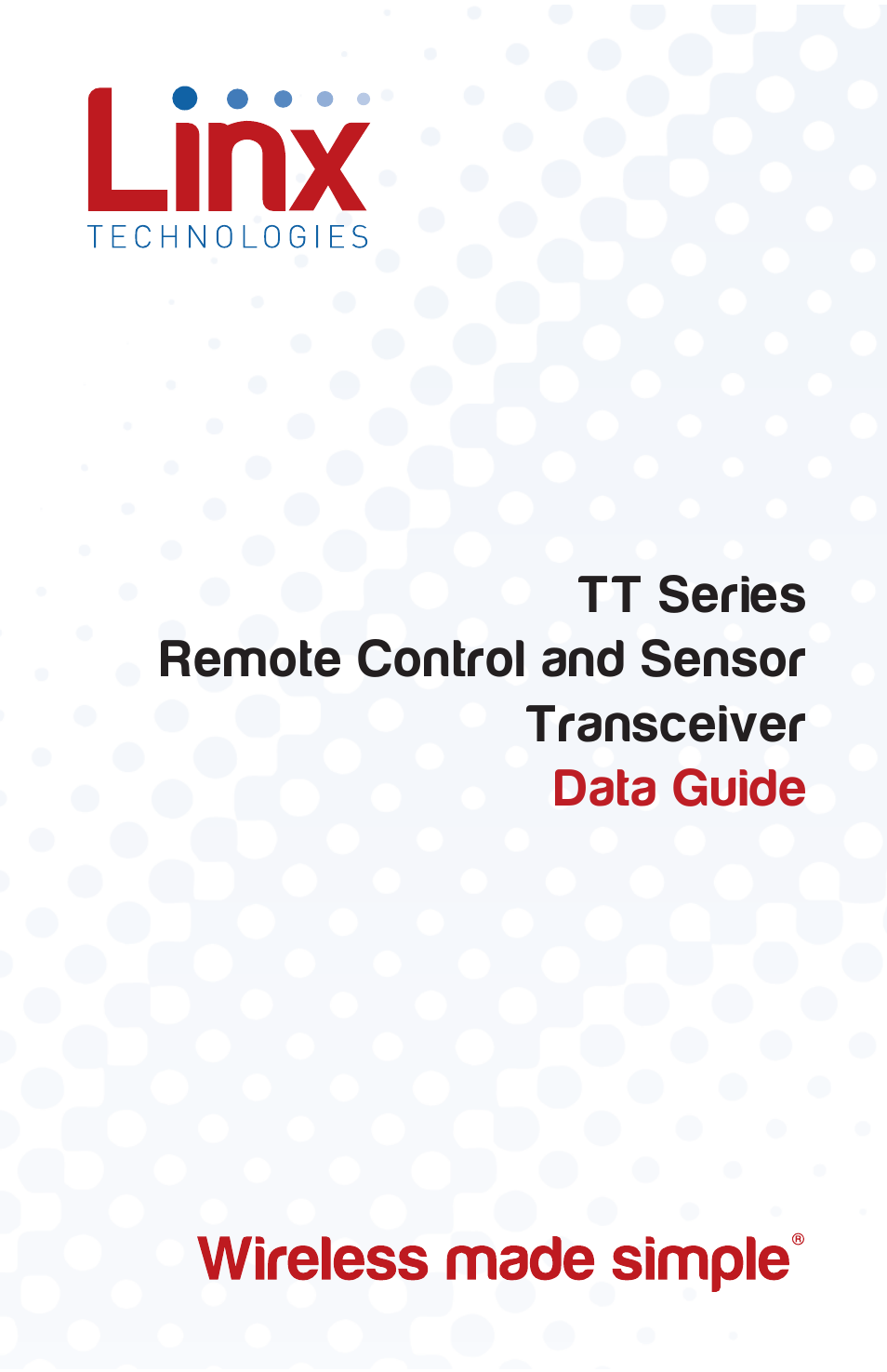 Linx Technologies TRM-xxx-TT User Manual | 29 pages