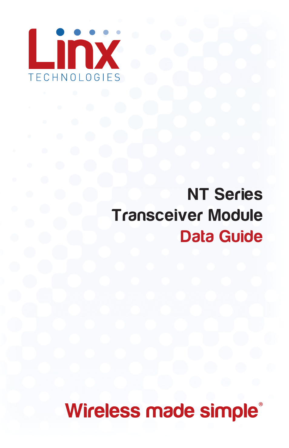 Linx Technologies TRM-xxx-NT User Manual | 23 pages