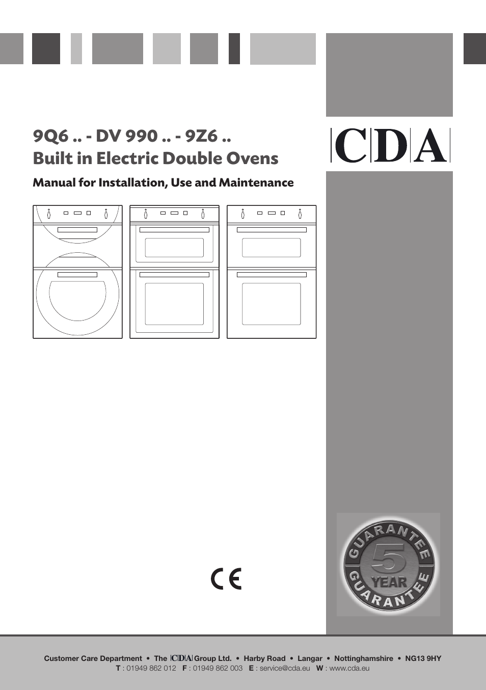 CDA DV 990 User Manual | 52 pages