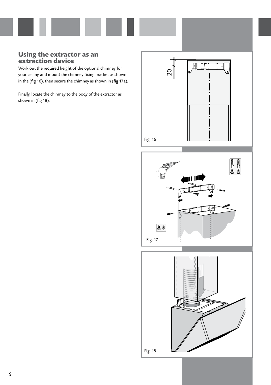 Using the extractor as an extraction device | CDA EVM9 User Manual | Page 10 / 12