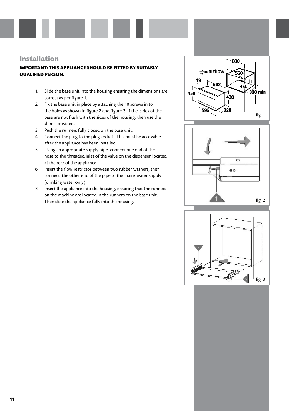 Installation | CDA CVC10SS User Manual | Page 12 / 16