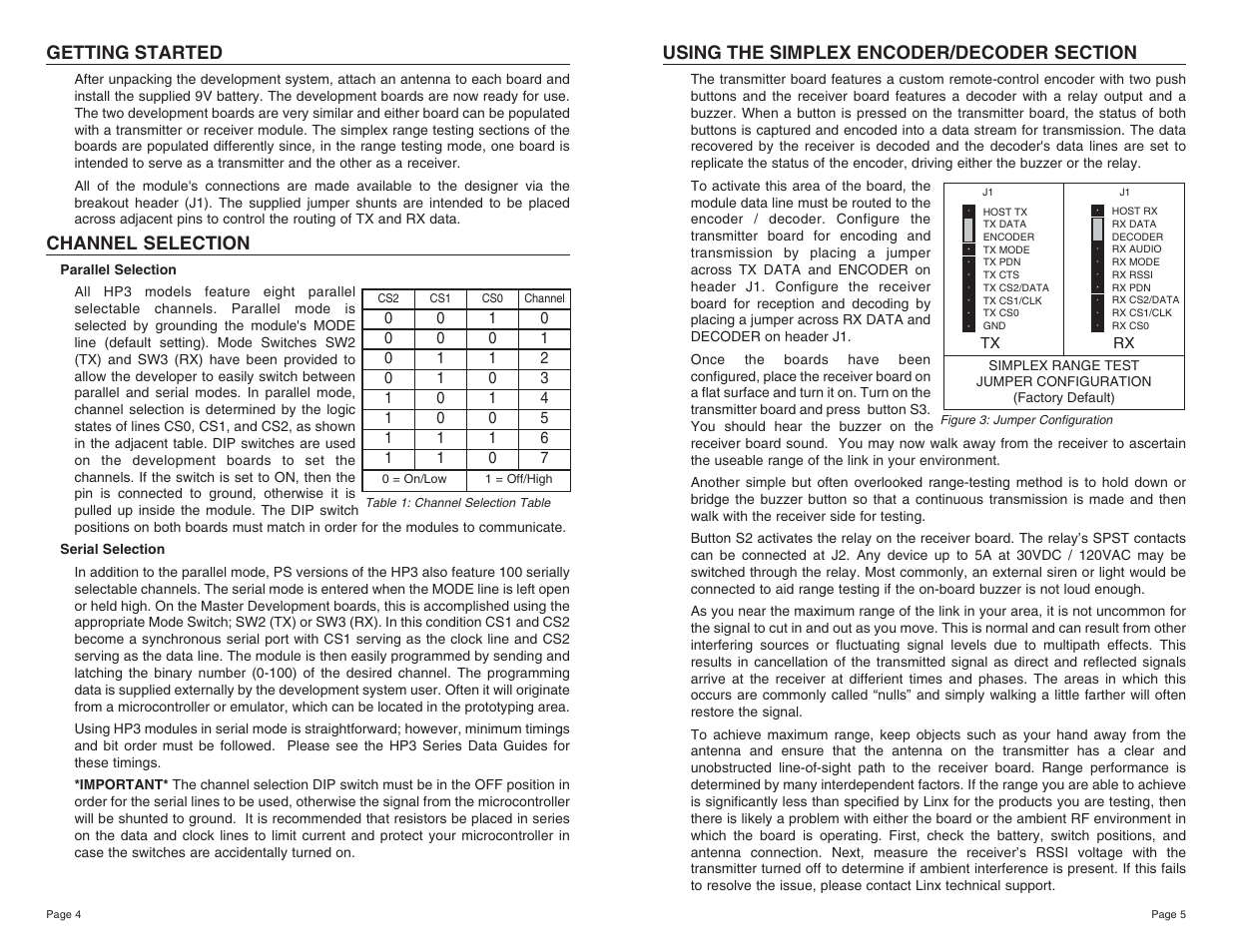 Linx Technologies MDEV-900-HP3-xxx User Manual | Page 3 / 7