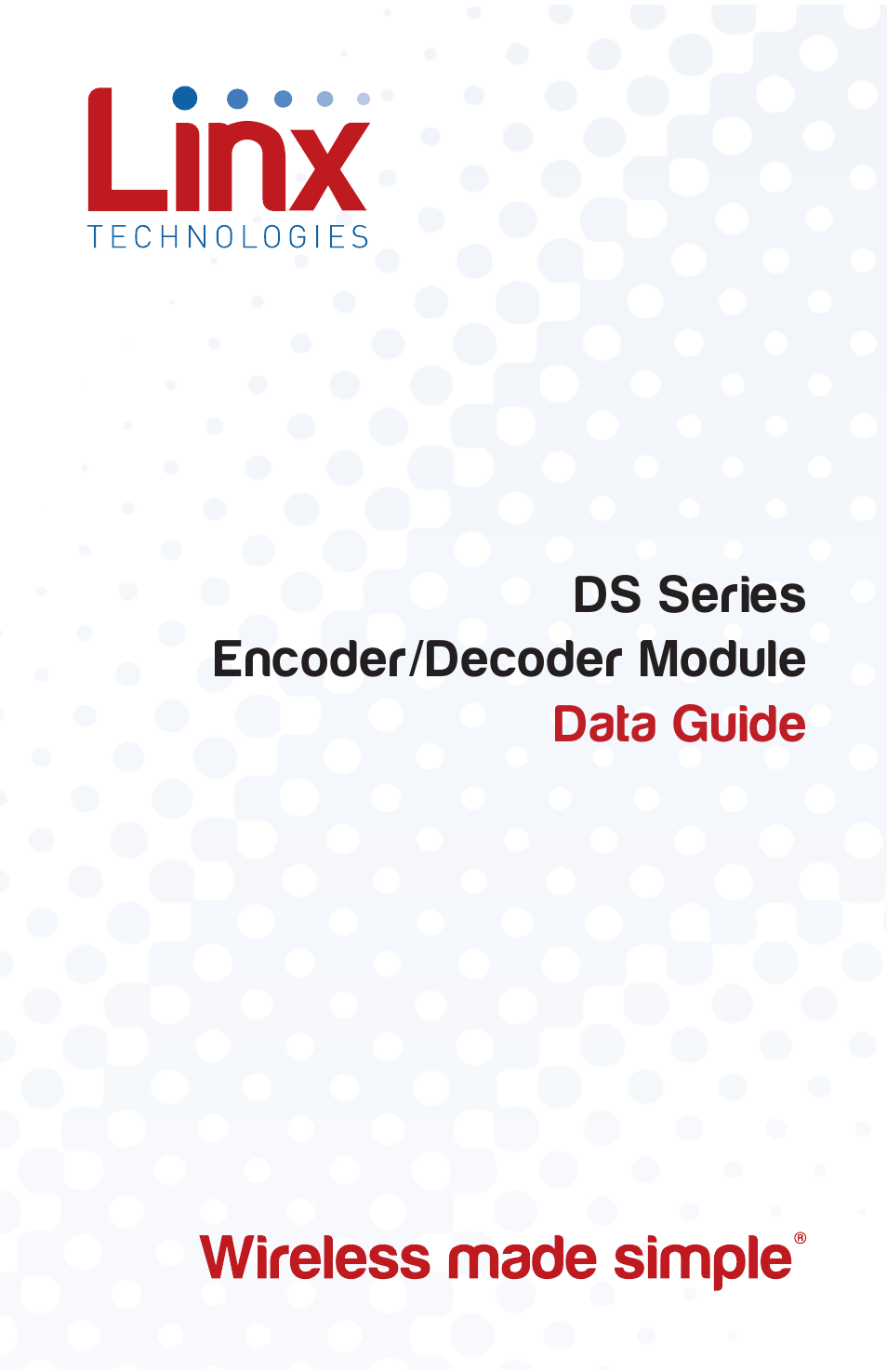 Linx Technologies LICAL-EDC-DS User Manual | 13 pages