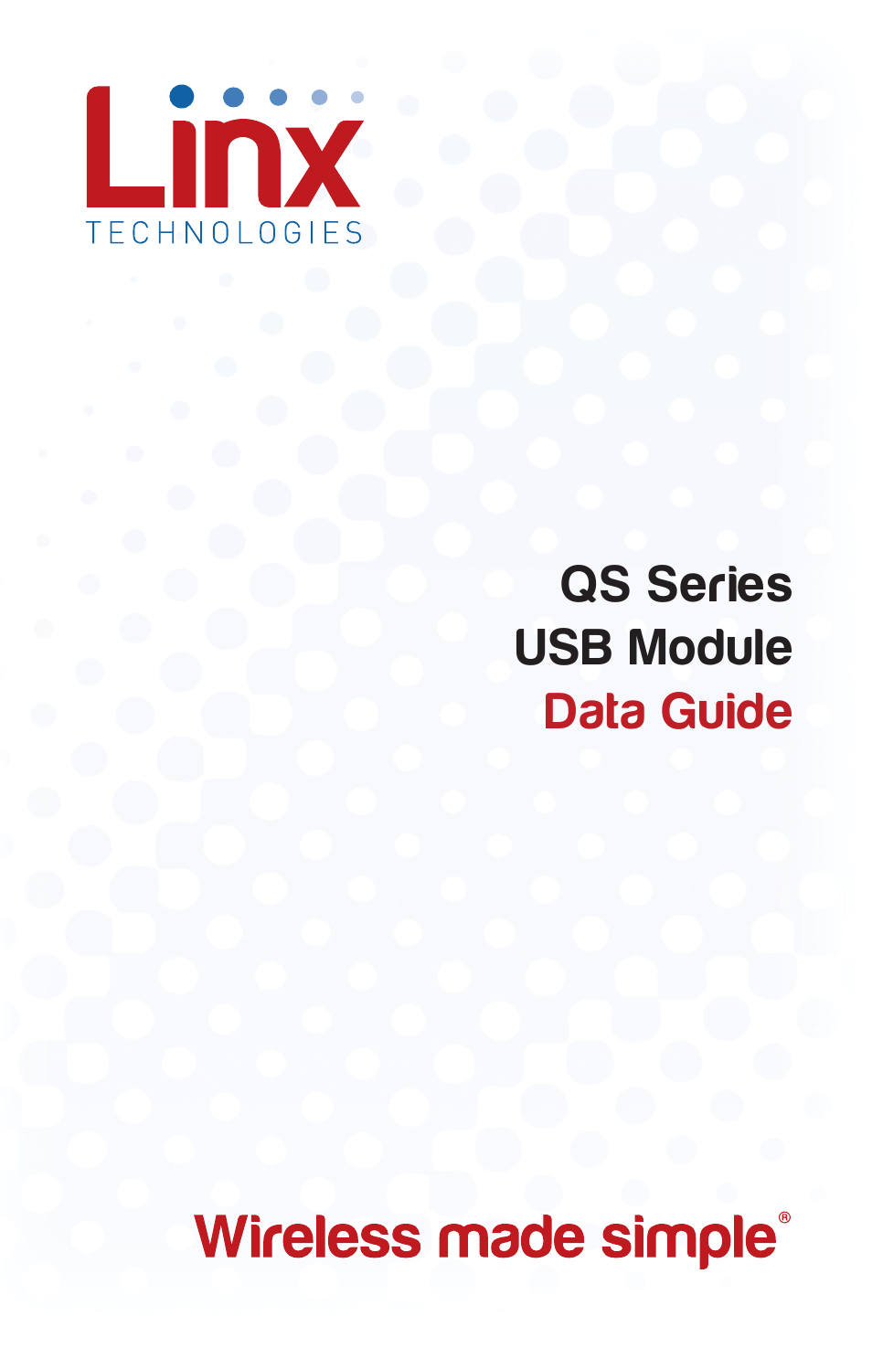 Linx Technologies SDM-USB-QS-S User Manual | 11 pages