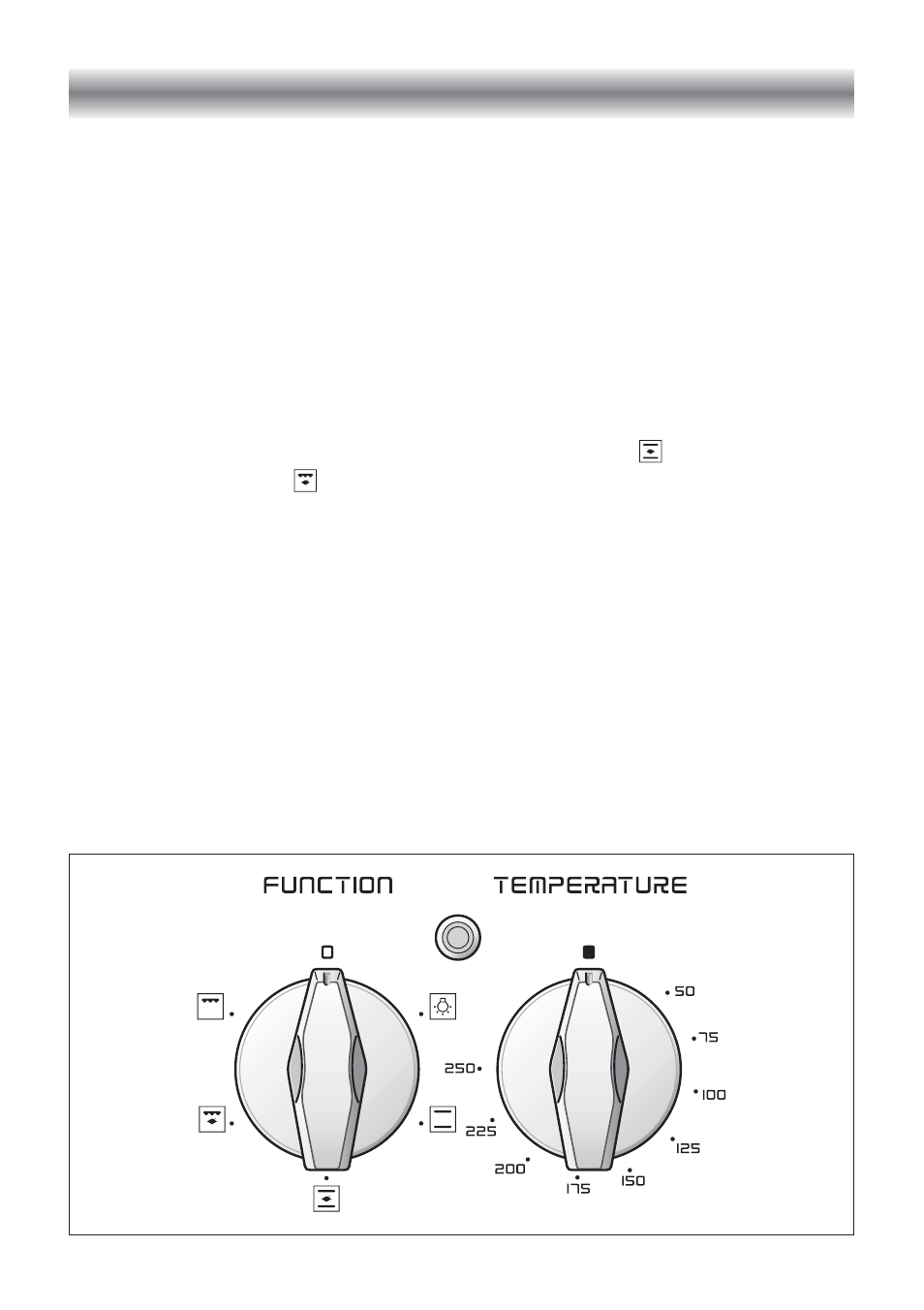 How to use the conventional oven, General features, Thermostat knob | CDA RC 9020 User Manual | Page 19 / 48