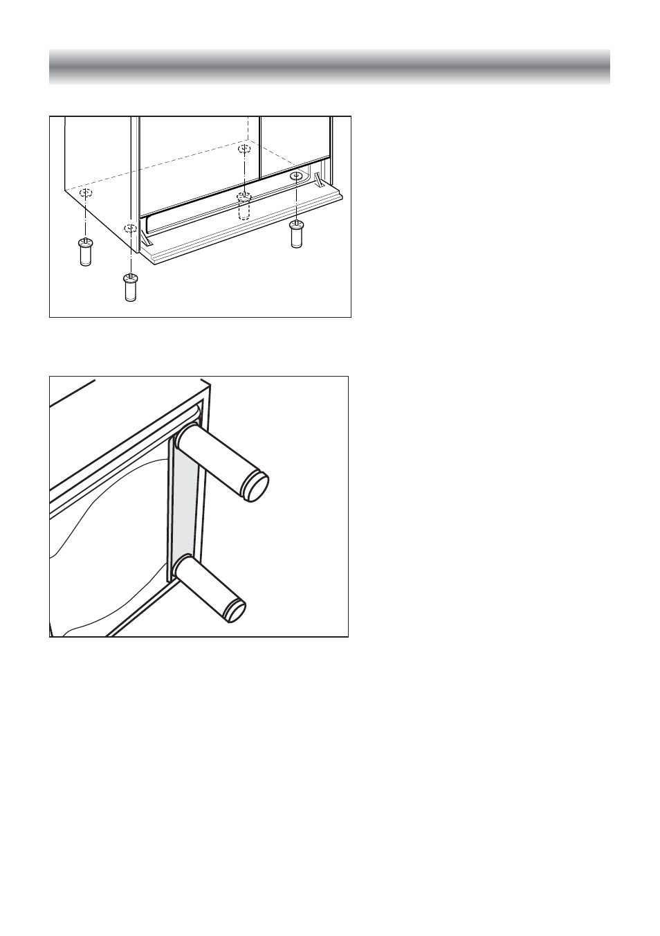 Fitting the adjustable feet | CDA RC 9020 User Manual | Page 32 / 48