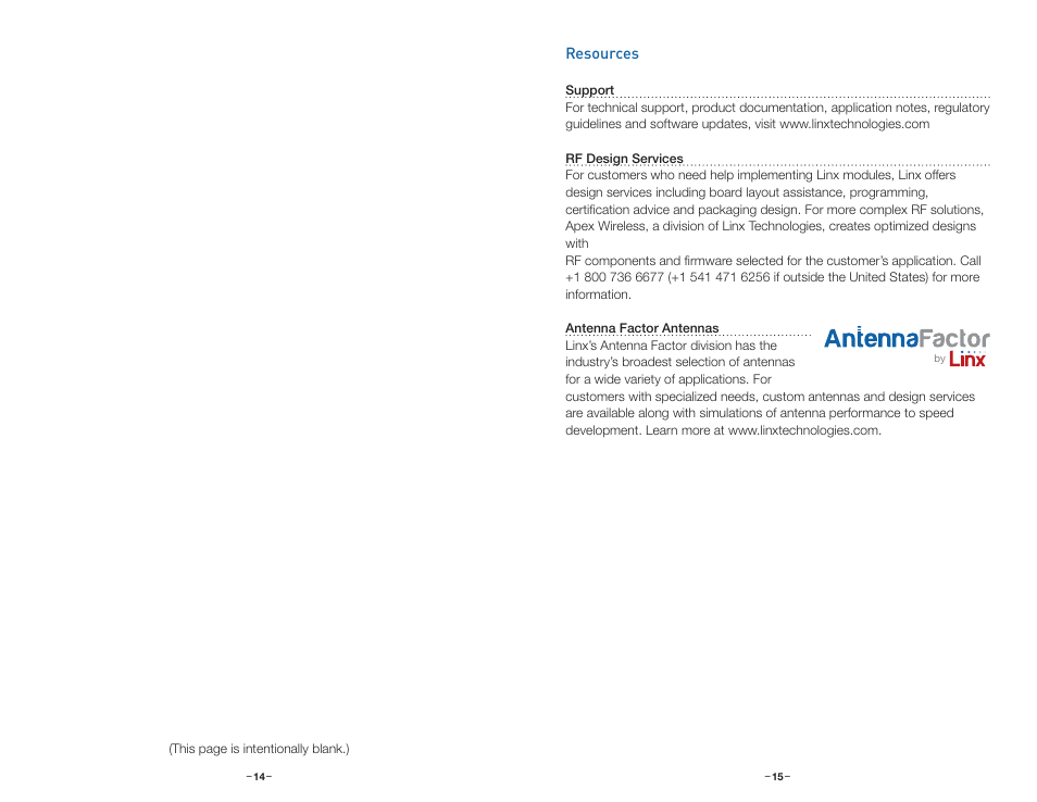 Resources | Linx Technologies MDEV-xxx-HH-KF-MS User Manual | Page 10 / 11