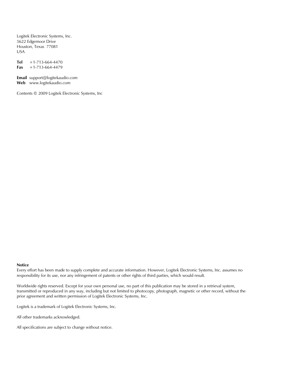 Logitek Electronic Systems AE-32 Audio Engine User Manual | Page 2 / 46