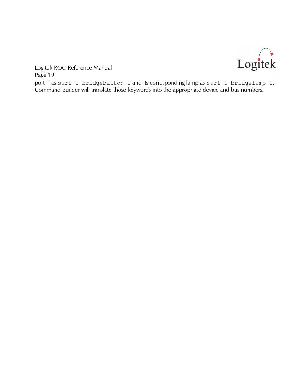 Logitek Electronic Systems ROC User Manual | Page 19 / 40