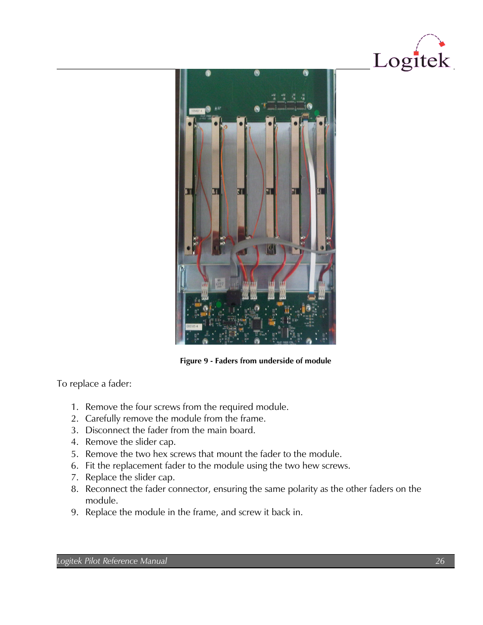 Logitek Electronic Systems Pilot User Manual | Page 26 / 33