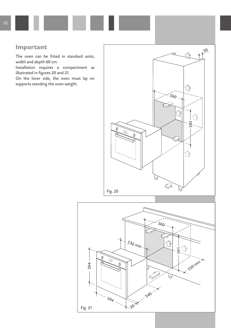 Important | CDA SVA 100 PP User Manual | Page 22 / 32