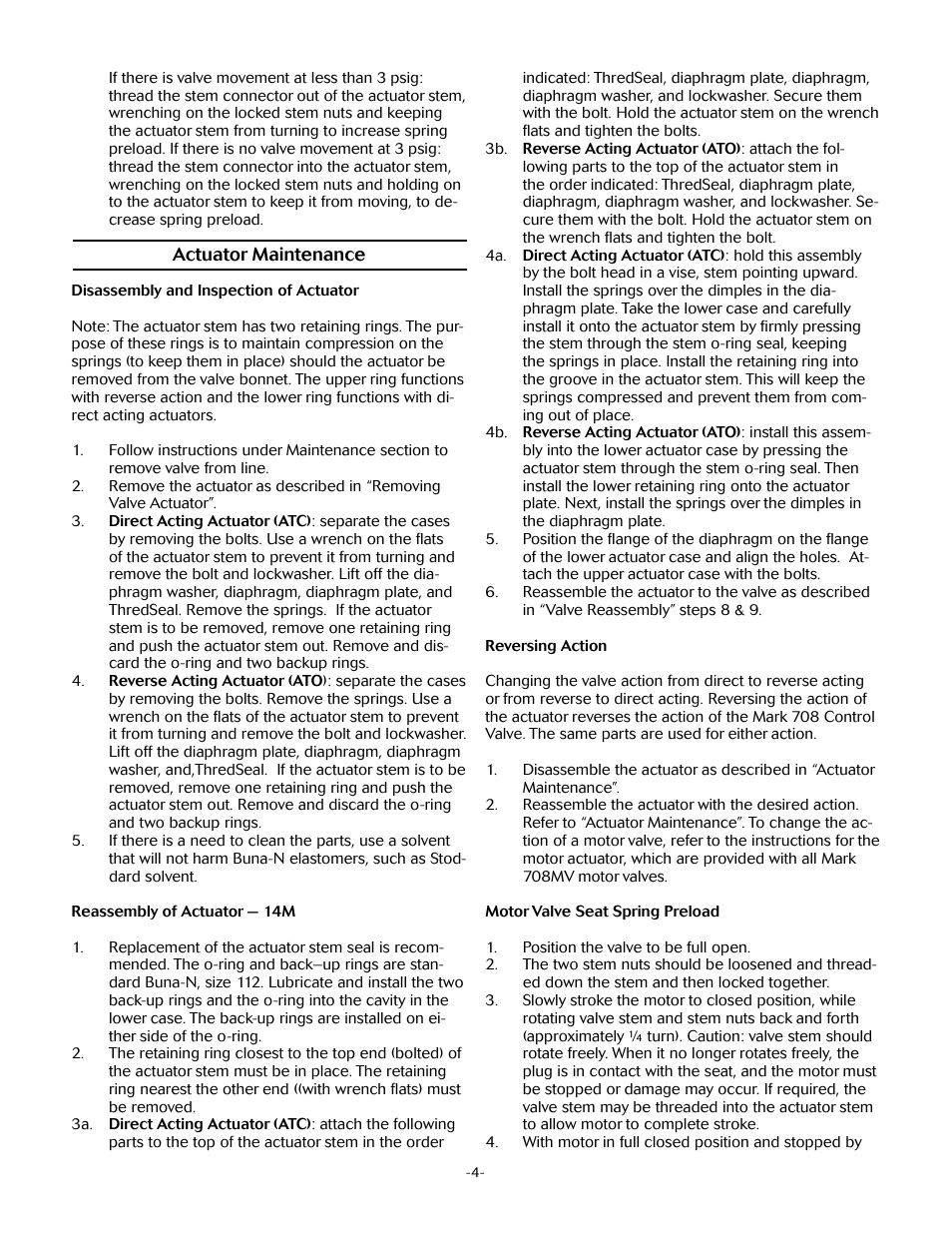 LowFlow Mark 708SH Series Short Pattern 1/4 User Manual | Page 4 / 8