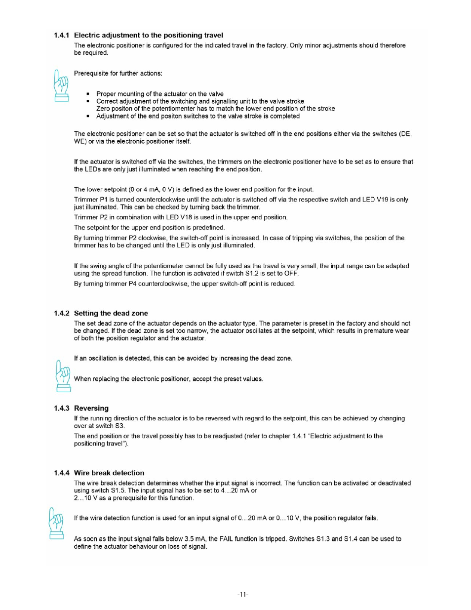 LowFlow Mark 708ME Series with Motor Valve User Manual | Page 11 / 16