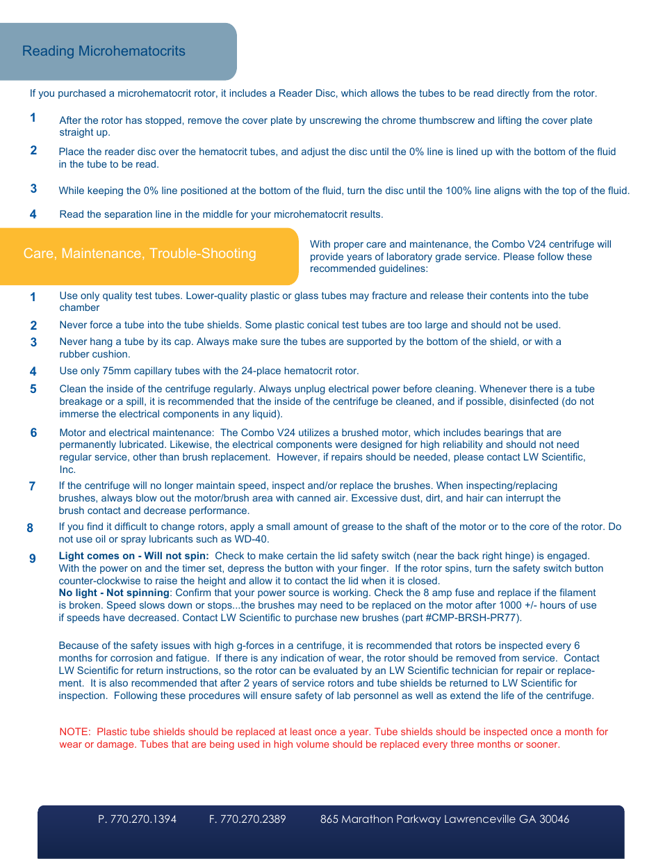 LW Scientific Combo V24 User Manual | Page 3 / 4