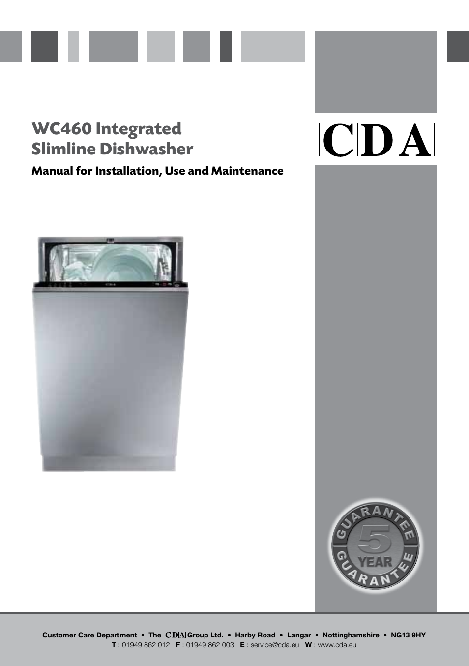 CDA WC460 User Manual | 32 pages