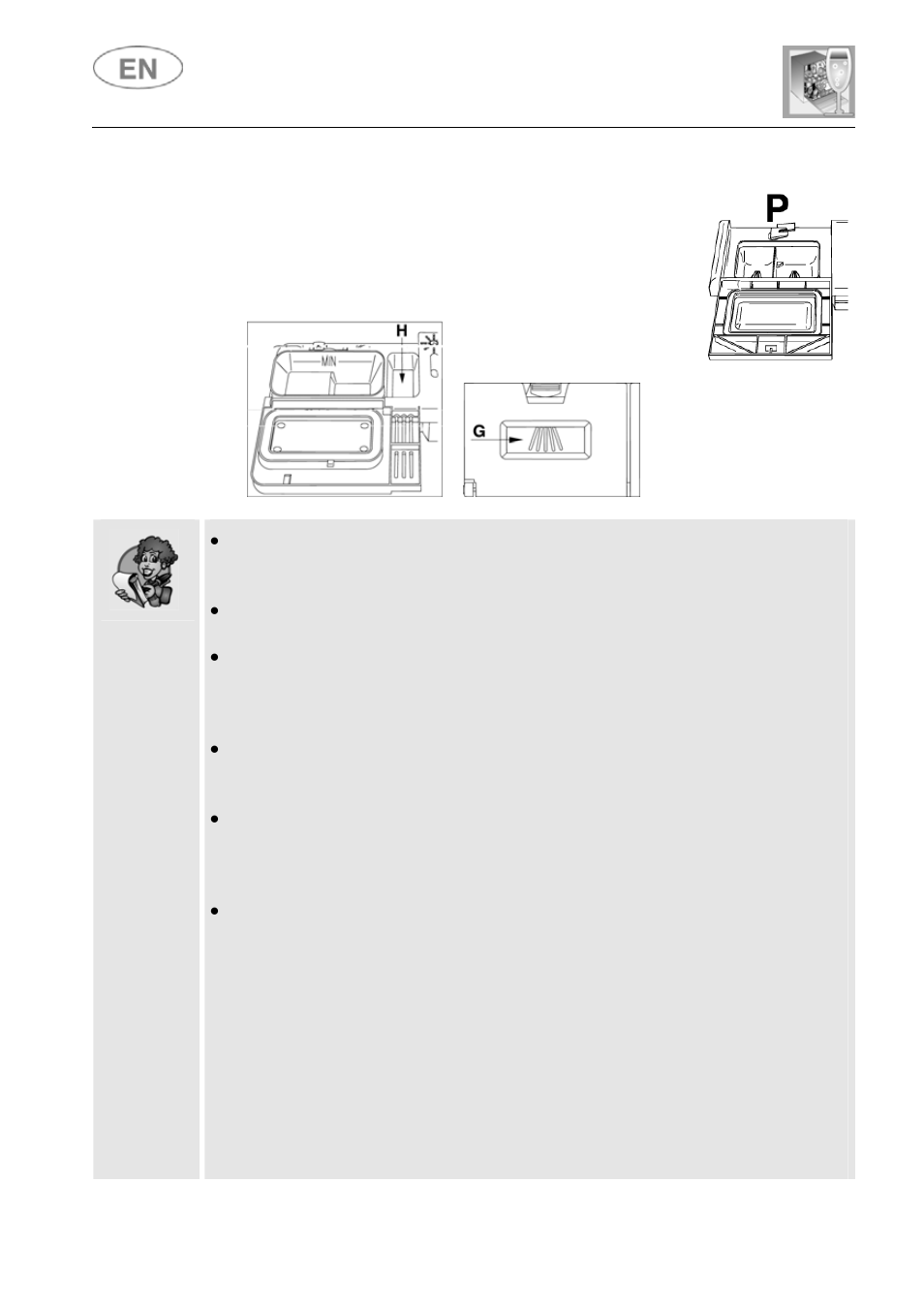 User instructions | CDA WC460 User Manual | Page 19 / 32
