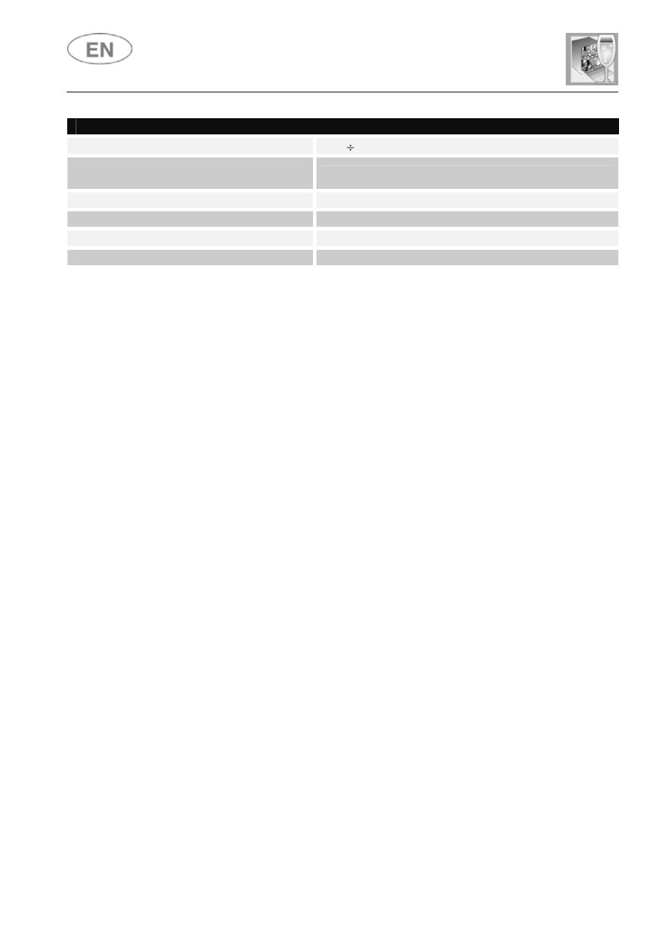 User instructions | CDA WC460 User Manual | Page 31 / 32