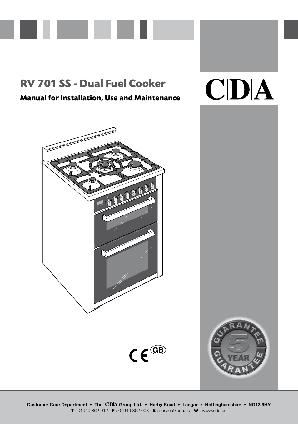 CDA GB RV 701 SS User Manual | 44 pages