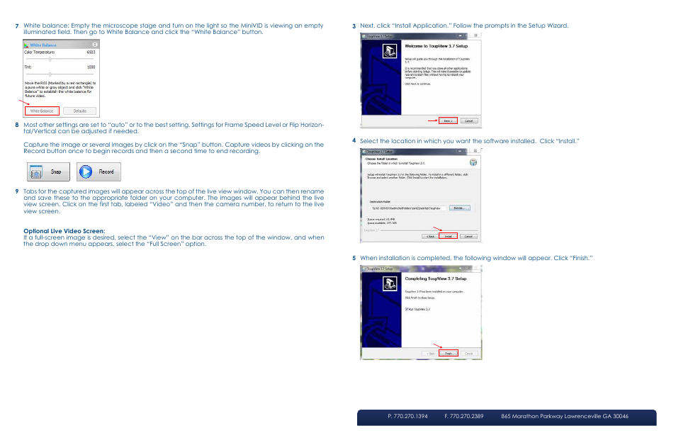 LW Scientific MiniVID USB User Manual | Page 3 / 4