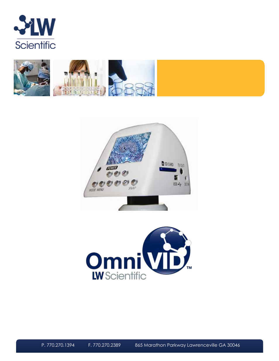 LW Scientific OmniVID User Manual | 27 pages