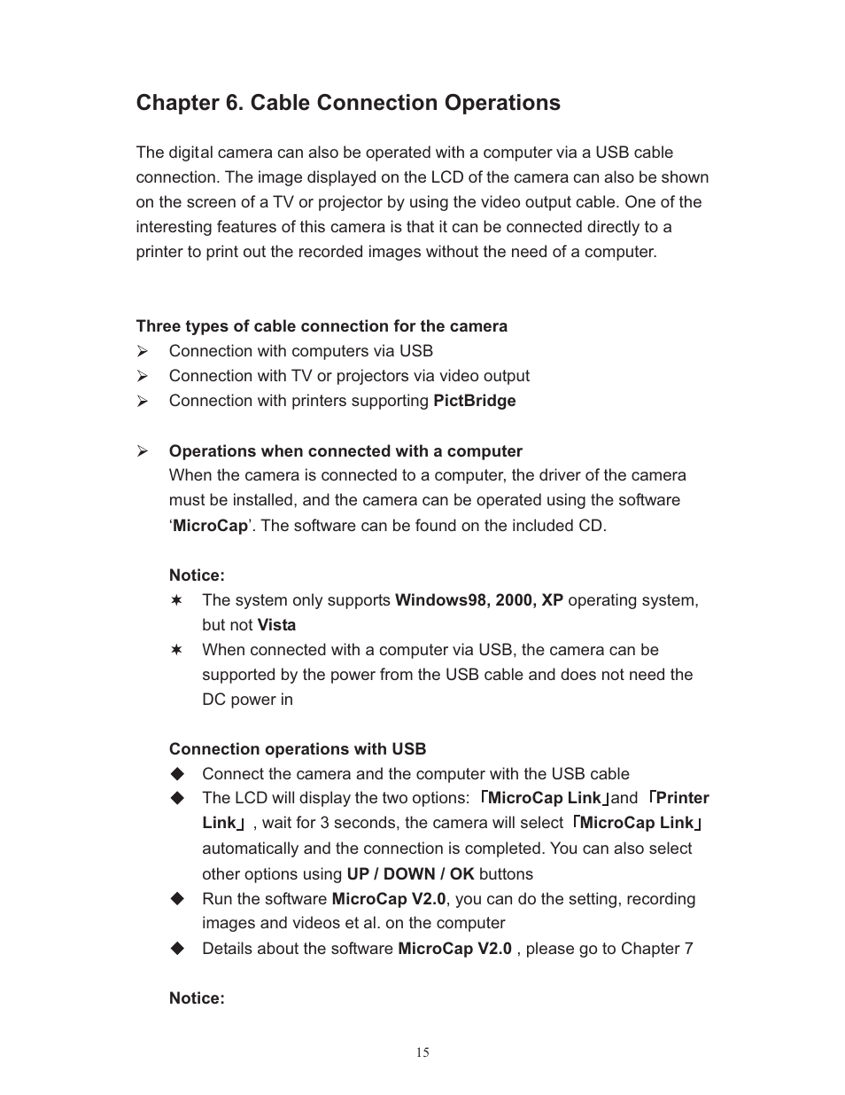 Chapter 6. cable connection operations | LW Scientific OmniVID User Manual | Page 16 / 27