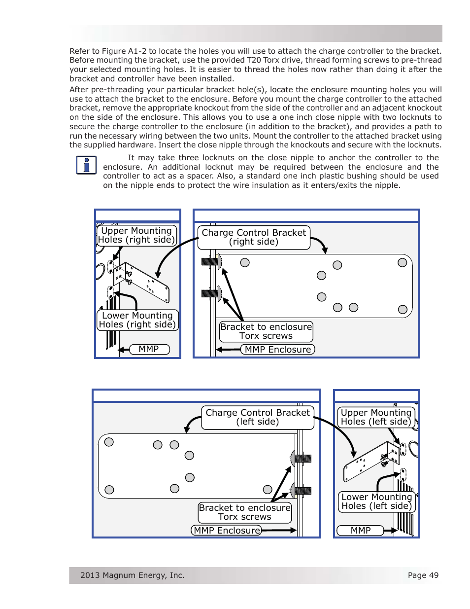 Magnum Energy Mini Magnum Panel (MMP Series) User Manual | Page 58 / 70