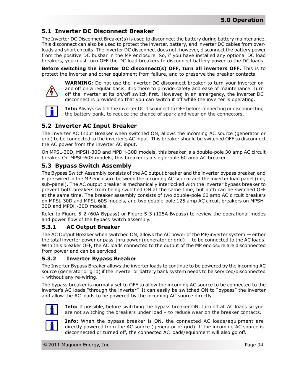 Magnum Energy Magnum Panel (MP Series) User Manual | Page 101 / 120