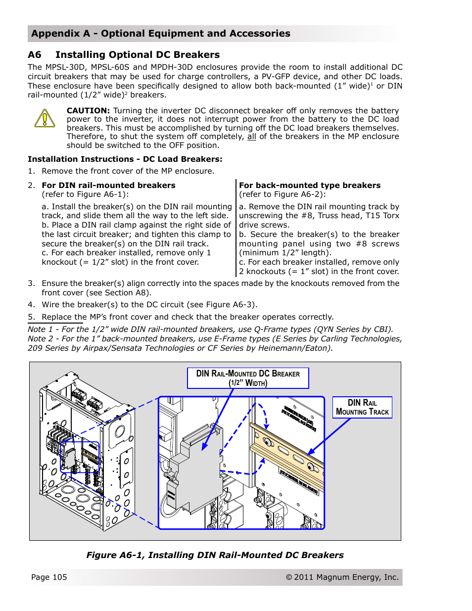 Magnum Energy Magnum Panel (MP Series) User Manual | Page 112 / 120