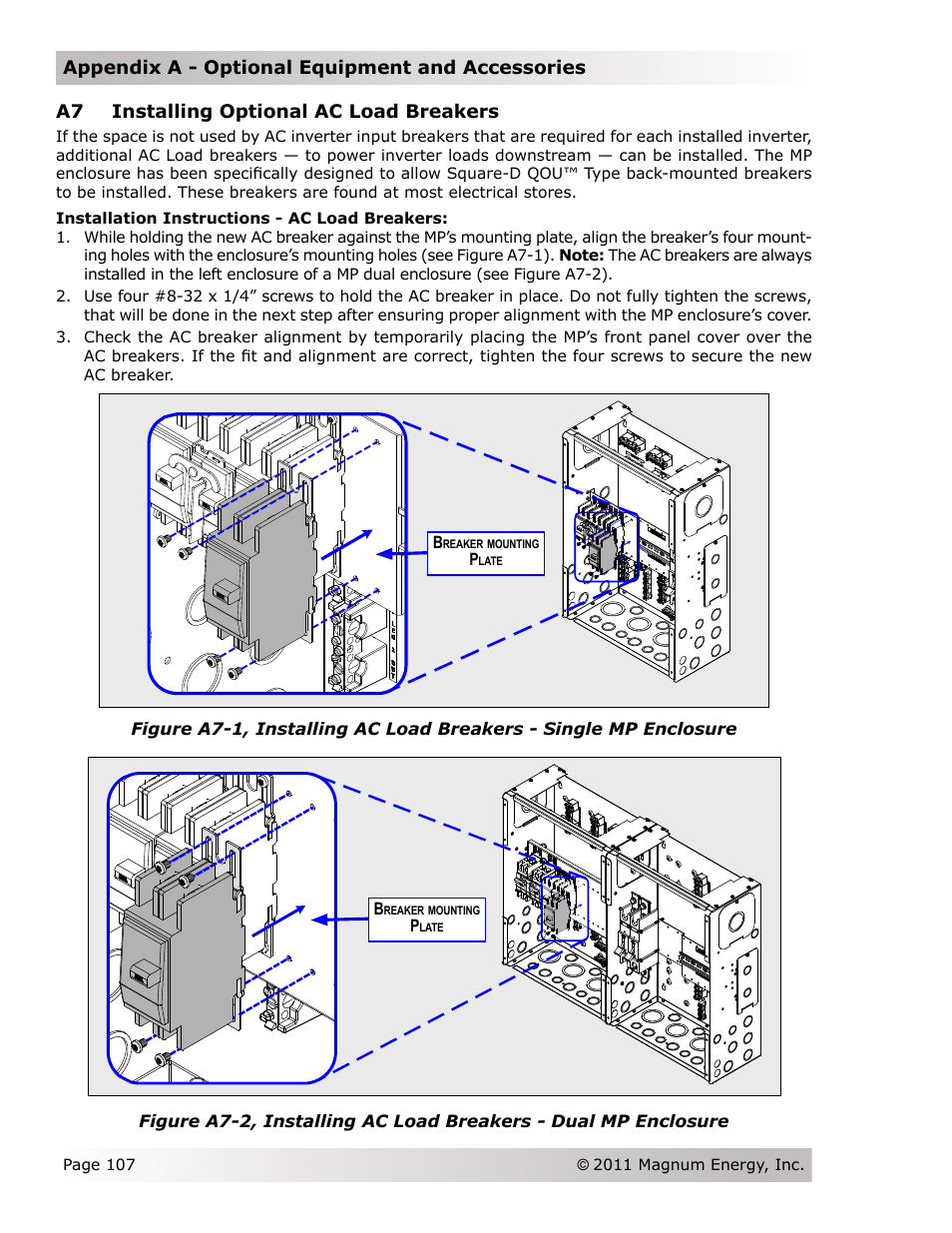 Magnum Energy Magnum Panel (MP Series) User Manual | Page 114 / 120