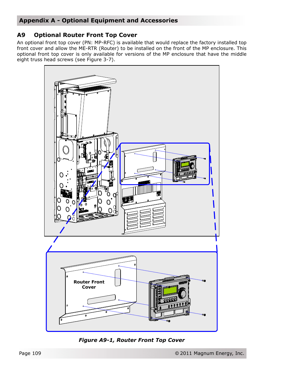 Magnum Energy Magnum Panel (MP Series) User Manual | Page 116 / 120