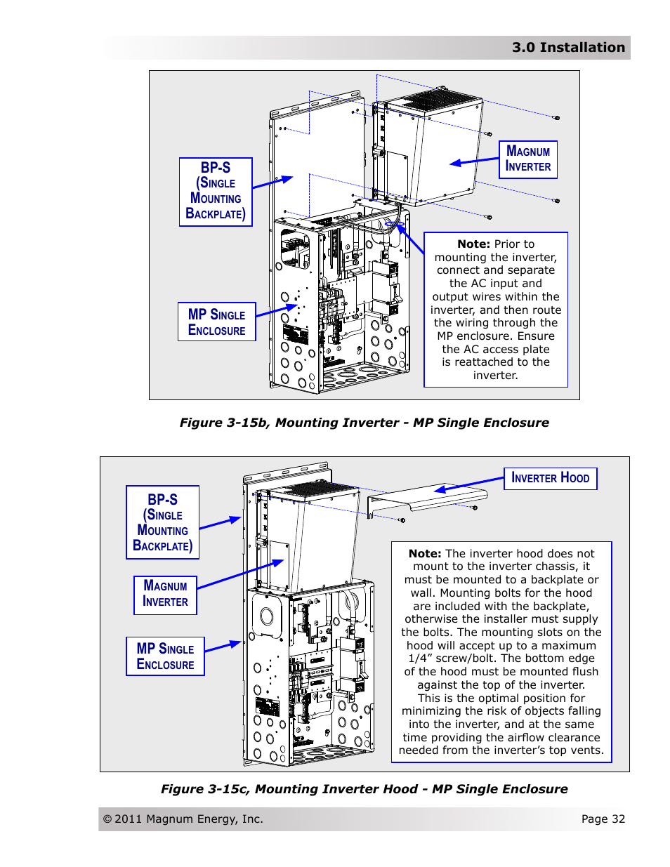 Bp-s (s, Mp s | Magnum Energy Magnum Panel (MP Series) User Manual | Page 39 / 120