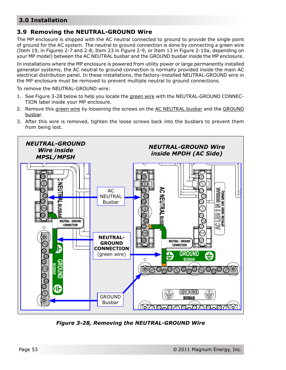 Magnum Energy Magnum Panel (MP Series) User Manual | Page 60 / 120