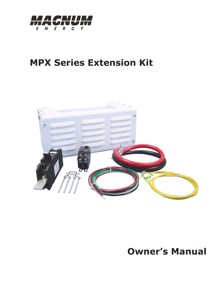Magnum Energy MP Extension Box (MPX Series) User Manual | 63 pages